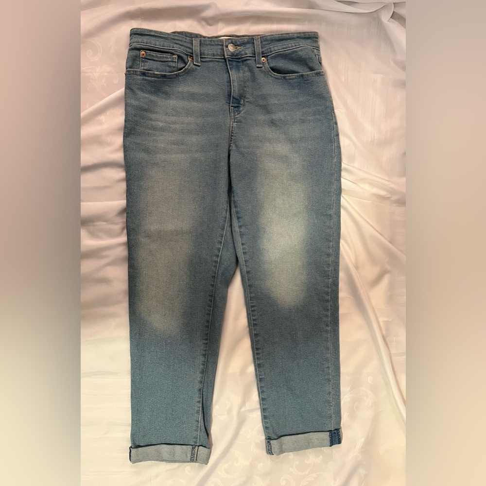 Signature Levi Strauss Boyfriend Jeans Women’s Size 12